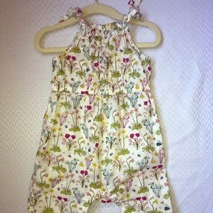 Adorable Flowered Romper